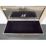 Sanduk Metalni s Poklopcem 950x350x400mm Aluminijski